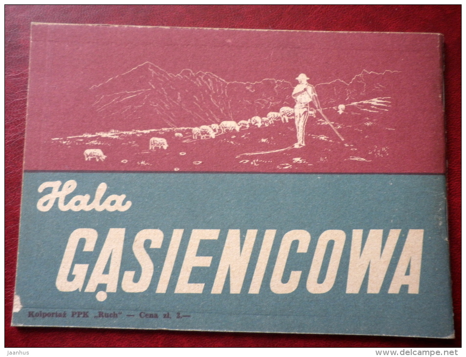 Hala Gasienicowa - Tatra Mountains - Mini Format Book - 1953 - Poland - Unused - Langues Slaves