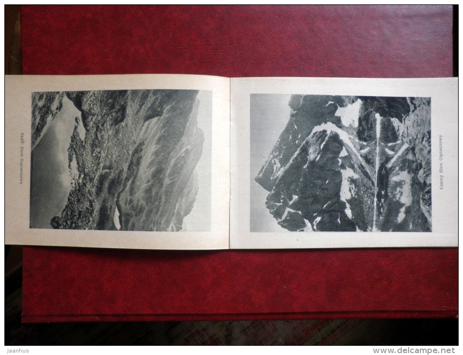 Hala Gasienicowa - Tatra Mountains - mini format book - 1953 - Poland - unused