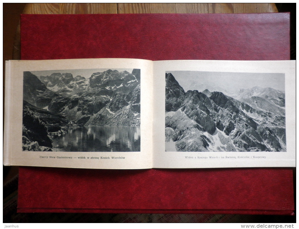 Hala Gasienicowa - Tatra Mountains - mini format book - 1953 - Poland - unused