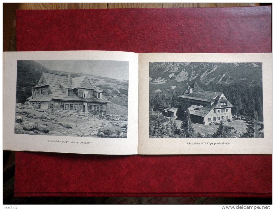 Hala Gasienicowa - Tatra Mountains - mini format book - 1953 - Poland - unused