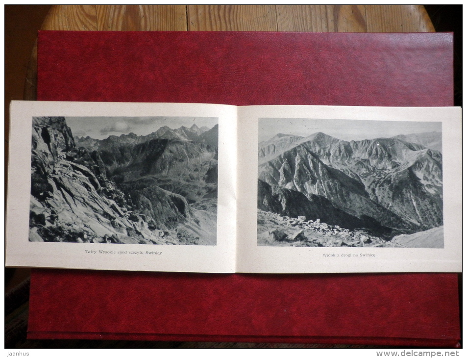 Hala Gasienicowa - Tatra Mountains - mini format book - 1953 - Poland - unused