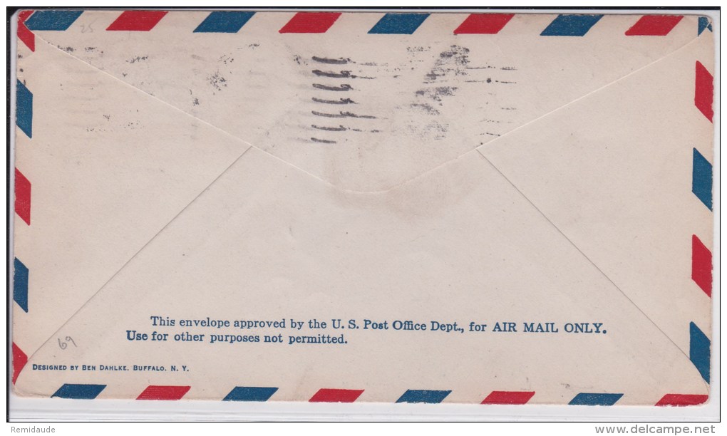 USA - 1928  - POSTE AERIENNE - ENVELOPPE AIRMAIL De WILMINGTON ( DELAWARE ) - AIR MEET - 1c. 1918-1940 Storia Postale
