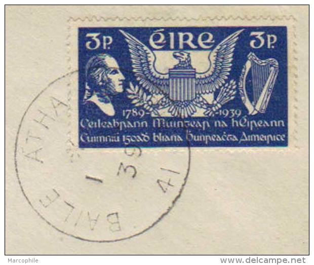 IRLANDE - EIRE - DUBLIN - BAILE ATHA CLIATH / 1939  LETTRE POUR L ALLEMAGNE (ref 4295) - Lettres & Documents