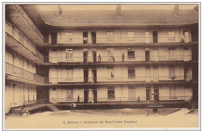 2 - B12018CPA - GUISE - Interieur Du Familistere Cambrai - Godin - Parfait état - AISNE - Guise