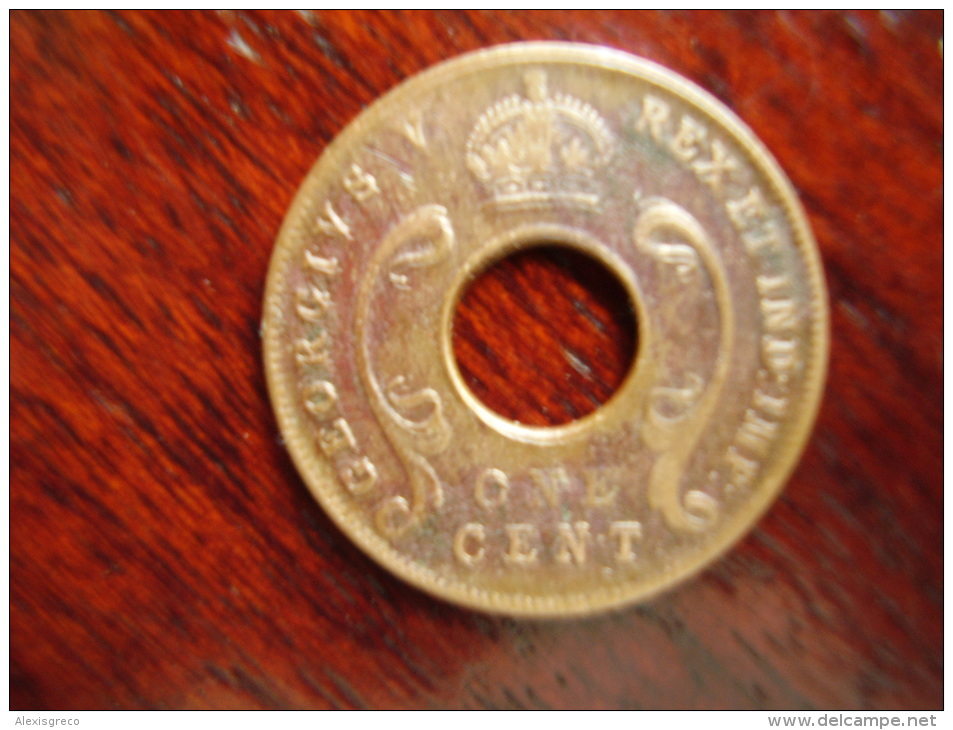 BRITISH EAST AFRICA USED ONE CENT COIN BRONZE Of 1930. - East Africa & Uganda Protectorates