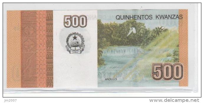 Novedad  Nota 500 Kwanzas Angola 2012 Neuf Escassa  Acet Paypal - Angola