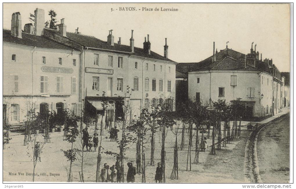 CPA BAYON (Meurthe Et Moselle) - Place De Moselle - Altri & Non Classificati