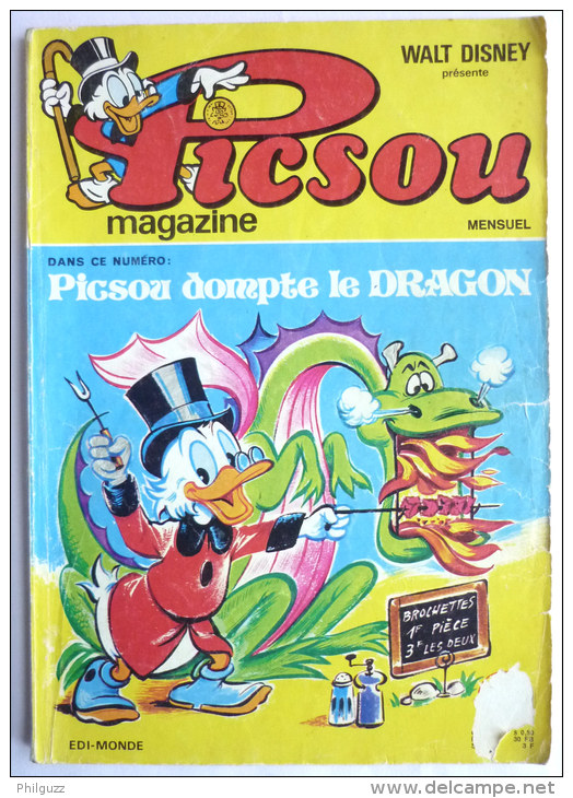 PICSOU MAGAZINE N° 33 - 1974 - Picsou Magazine