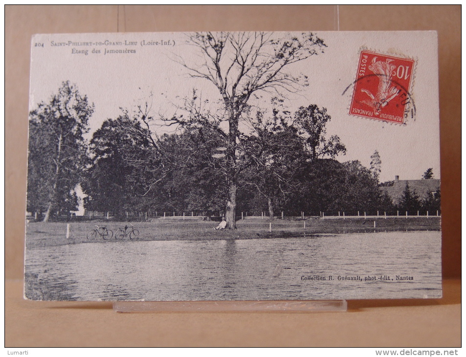 D 44. N° 204  - Saint Philbert De Grand Lieu ( Loire Inf ) Etang Des Jamonieres . - Saint-Philbert-de-Grand-Lieu