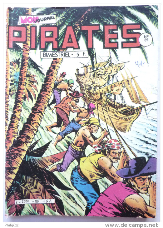 PIRATES N° 089 MON JOURNAL - Piraten