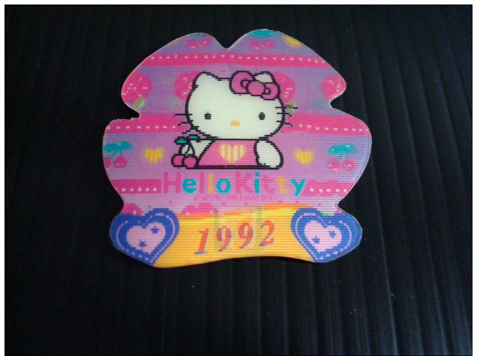 Hello Kitty Magnet  1 Pc With Multiple Patterns - 1992 - Magnets