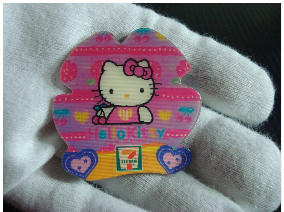 Hello Kitty Magnet  1 Pc With Multiple Patterns - 1992 - Magnets