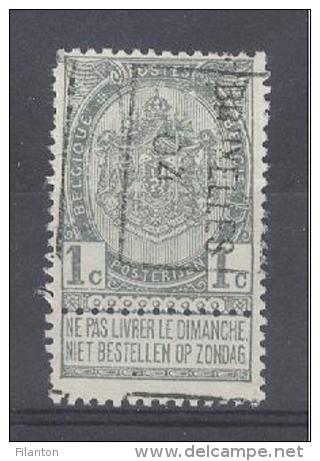 BELGIE - Preo Nr 565  B - "BRUXELLES 04" (ref. 3476) - ROLLER PRECANCELS - Handrol Préos à Roulette - Roller Precancels 1900-09