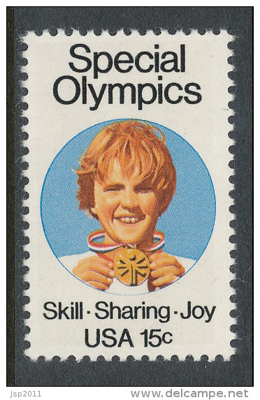 USA 1979 Scott  # 1788. Special Olympics Issue, MNH (**). - Unused Stamps