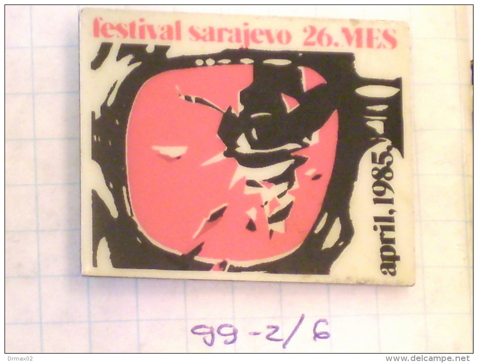 FESTIVAL SARAJEVO - 26. MES International Theater And Film Festival 1985 (Bosnia) Yugoslavia - Cinéma