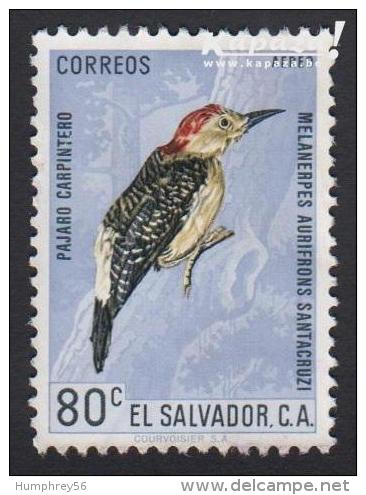 1963 - EL SALVADOR - Scott C207 (*/MH)[Melanerpes Aurifrons Santacruzi] - Salvador