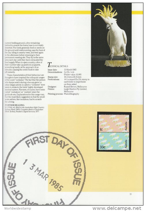 Australia 1985 Stamp Collection AU136005 - Años Completos