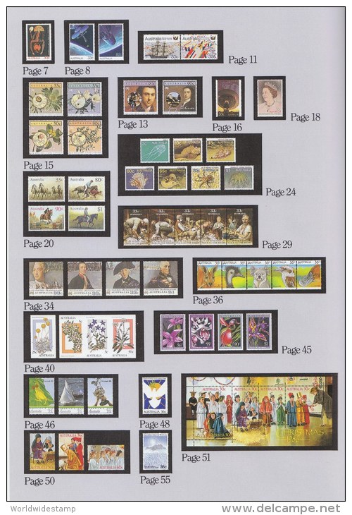 Australia 1986 Stamp Collection AU136005 - Años Completos