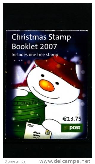 IRELAND/EIRE - 2007  € 13.75  CHRISTMAS  BOOKLET   MINT NH - Carnets