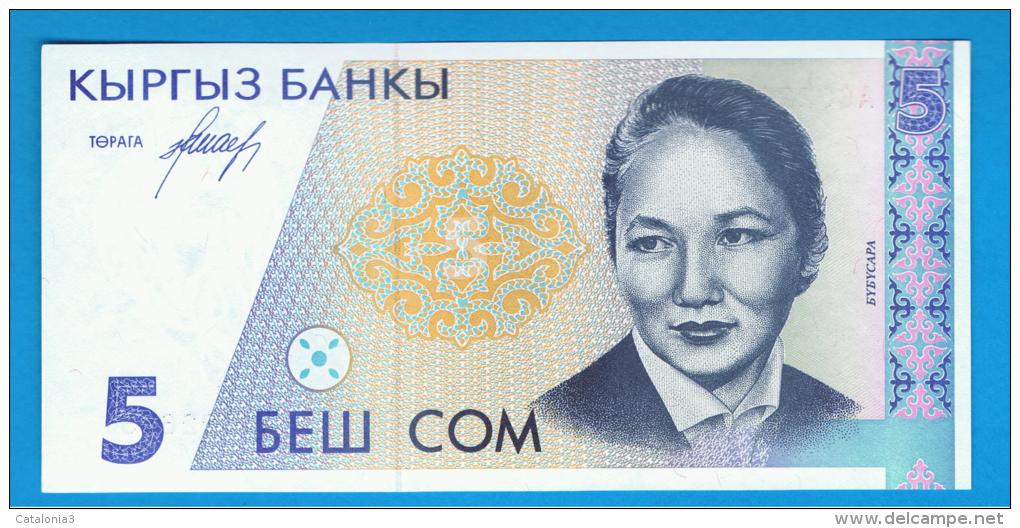 KYRGYZTAN - KIRGUISTAN   5  Som  ND  SC  P-8 - Kirgizïe