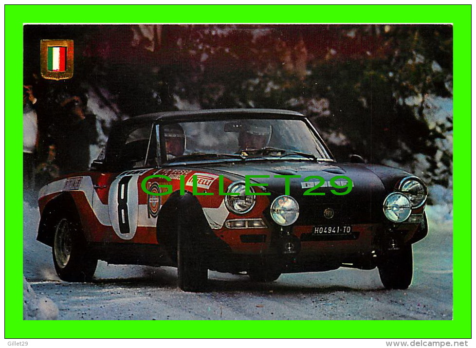 SPORTS AUTOMOBILES. RALLYE - FIAT 124 SPIDER, 1750 C.C. 175 CV - No 4 SERIE AUTOMOBILES RALLYE - - Rallyes