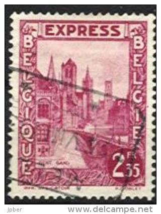Belgique - N010 - Expres - N°292D Gand-Gent   Obl.télégraphique MELLE - Used Stamps