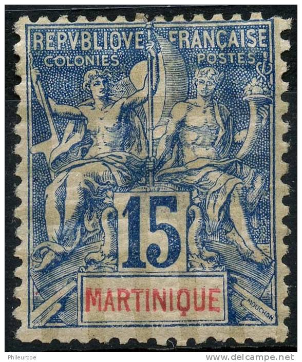 Martinique (1892) N 36 * (charniere) - Andere & Zonder Classificatie