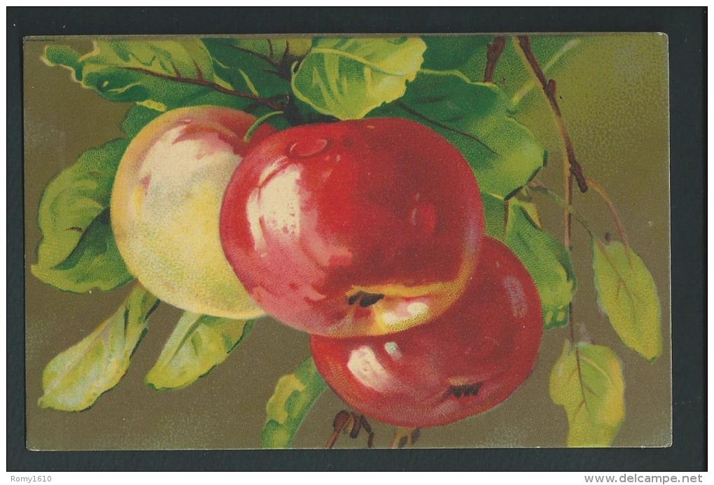 Splendides Pommes. Carte Aspet Velours. Velluto. - Trees