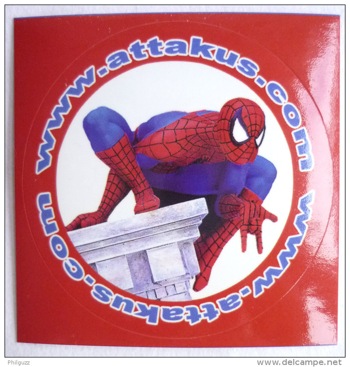 AUTOCOLLANT ATTAKUS MARVEL - SPIDER MAN - Autocollants