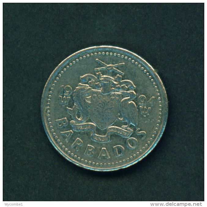 BARBADOS - 1994 25c Circ. - Barbades