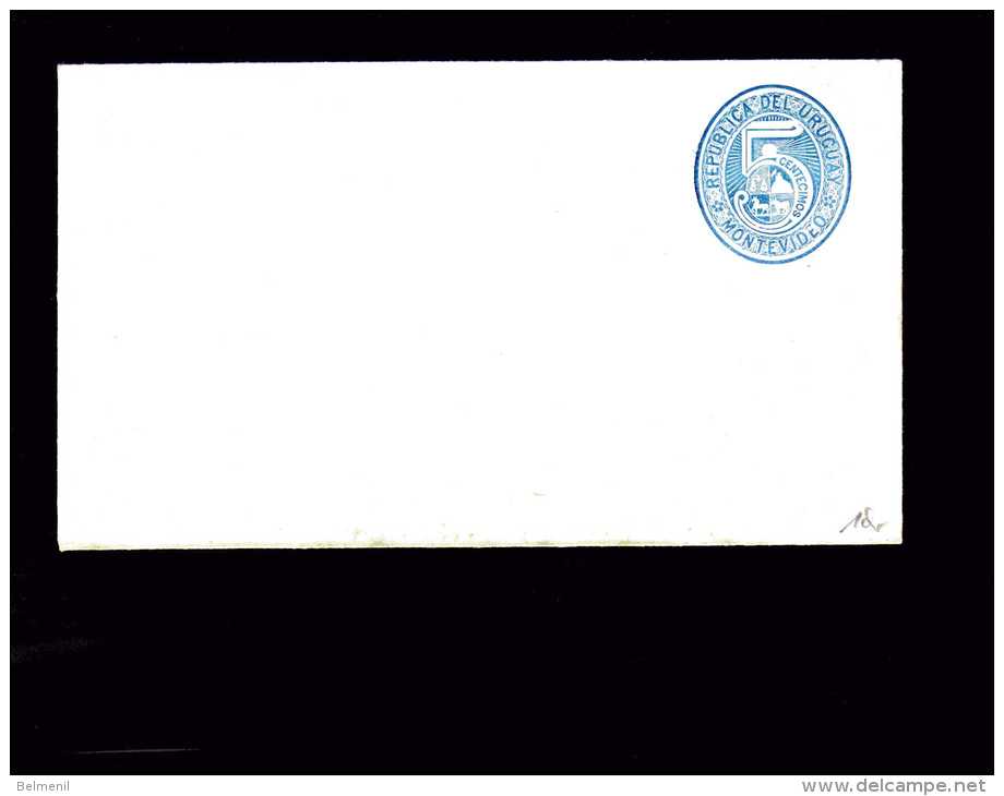 URUGUAY  Entier Postal Enveloppe  Non Voyagé - Uruguay