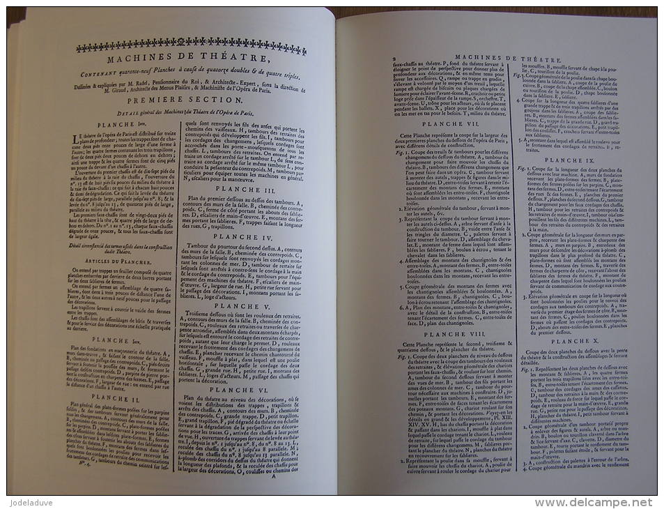 THEATRES ET MACHINES DE THEATRE Encyclopèdie Diderot & D Alembert - Otros & Sin Clasificación