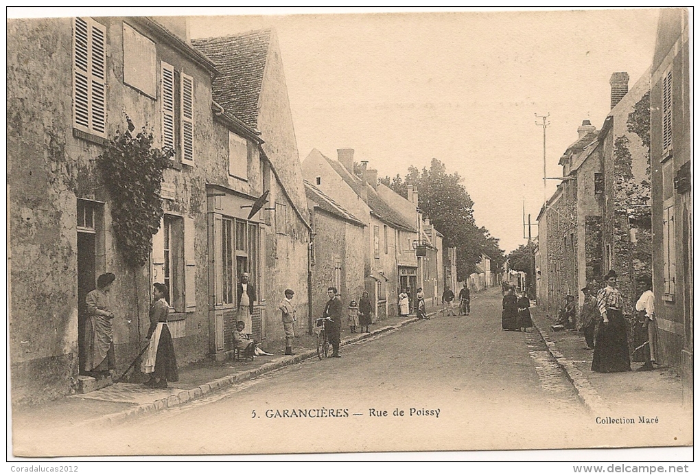 GARANCIERES---RUE DE POISSY - Guerville