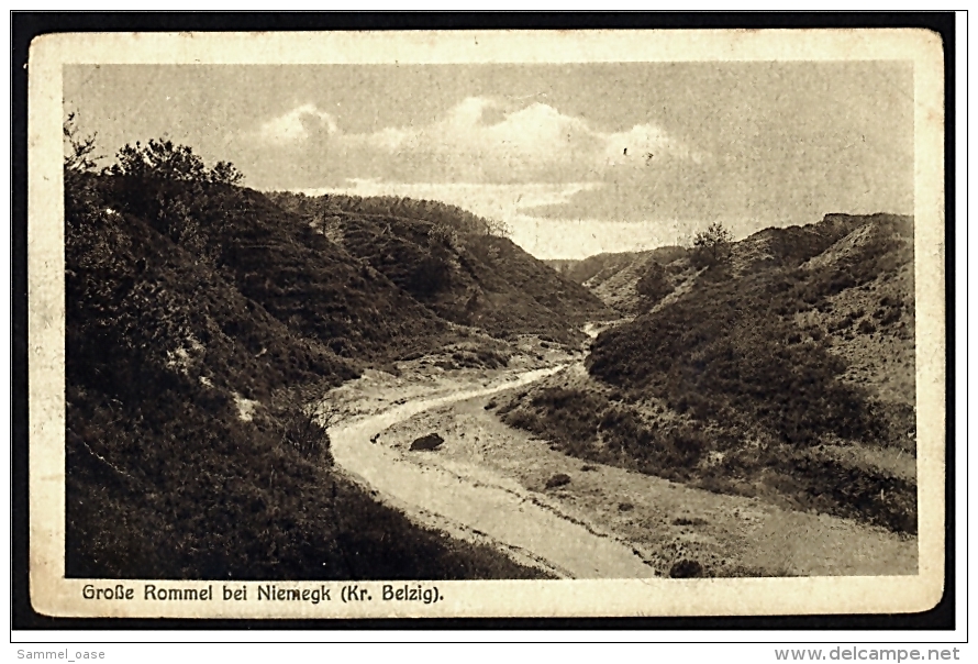 Große Rommel Bei Niemegk  -  Kreis Belzig  -  Ansichtskarte Ca. 1910    (2041) - Niemegk