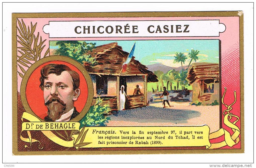 CHROMO Chicorée CASIEZ BOURGEOIS Les Explorateurs:Dr De BEHAGLE - Autres & Non Classés