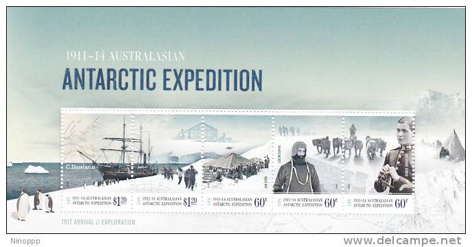 AAT  2012 Antarctic Expedition Souvenir Sheet MNH - Unused Stamps