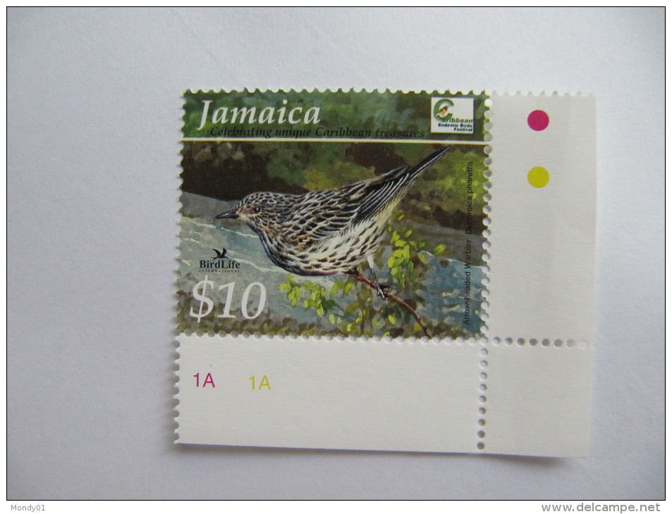 2-3155 Tête De Flèche Warbier Arrow-headed Warbier Oiseau Bird Life Trésor Des Caraïbes - Mussen