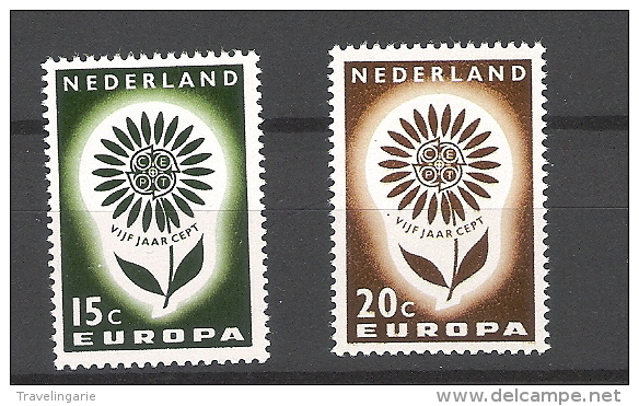 Nederland 1964Europa CEPT NVPH 827/8 Yvert 801/2 MNH ** - Neufs