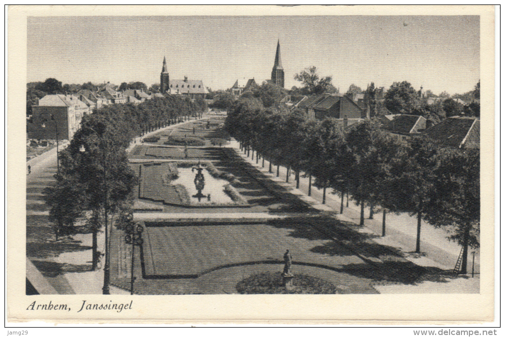Nederland/Holland, Arnhem, Janssingel, Ca. 1950 - Arnhem