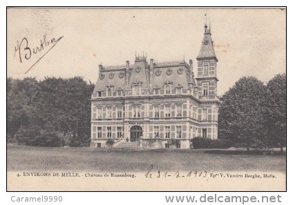 Melle    Château De Runnenborg    Scan 4750 - Melle