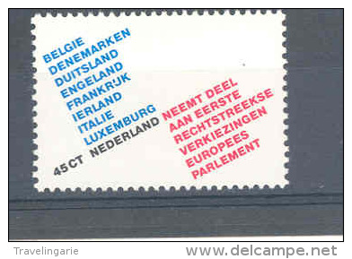 Nederland 1978 Elections Du Parlement Europeen MNH **  NVPH 1173 Yvert 1105 - Institutions Européennes