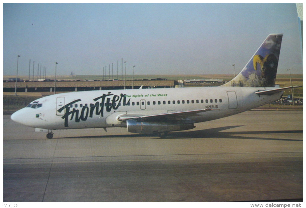 FRONTIER   B 737 200    N212US - 1946-....: Moderne