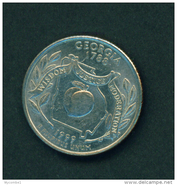 UNITED STATES - 1999 25c Circ. (Georgia) - 1999-2009: State Quarters