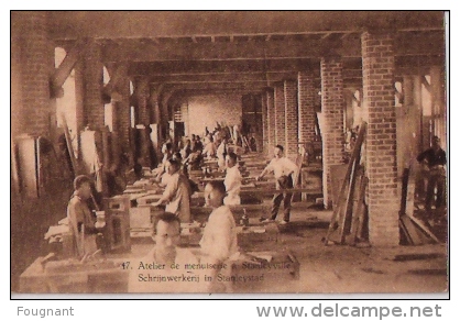 CONGO BELGE:1928.EP.N°47:Atelier De Menuiserie à Stanleyville.cp.2200006. - Interi Postali