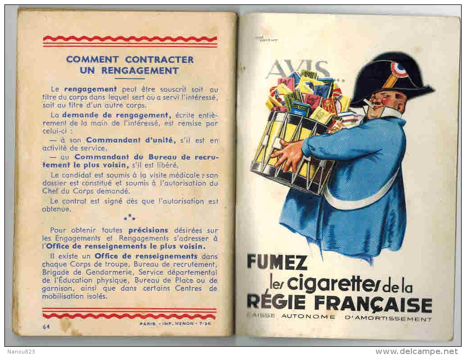 CALENDRIER DU SOLDAT Français Militaria Montpellier EMBRI C. Division Spitz Cité Croix de Guerre Publicité Cigarettes