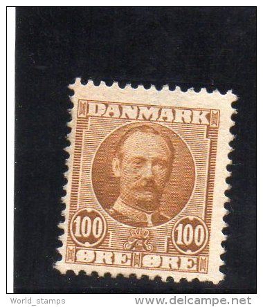 DANEMARK 1907-12 * - Ongebruikt