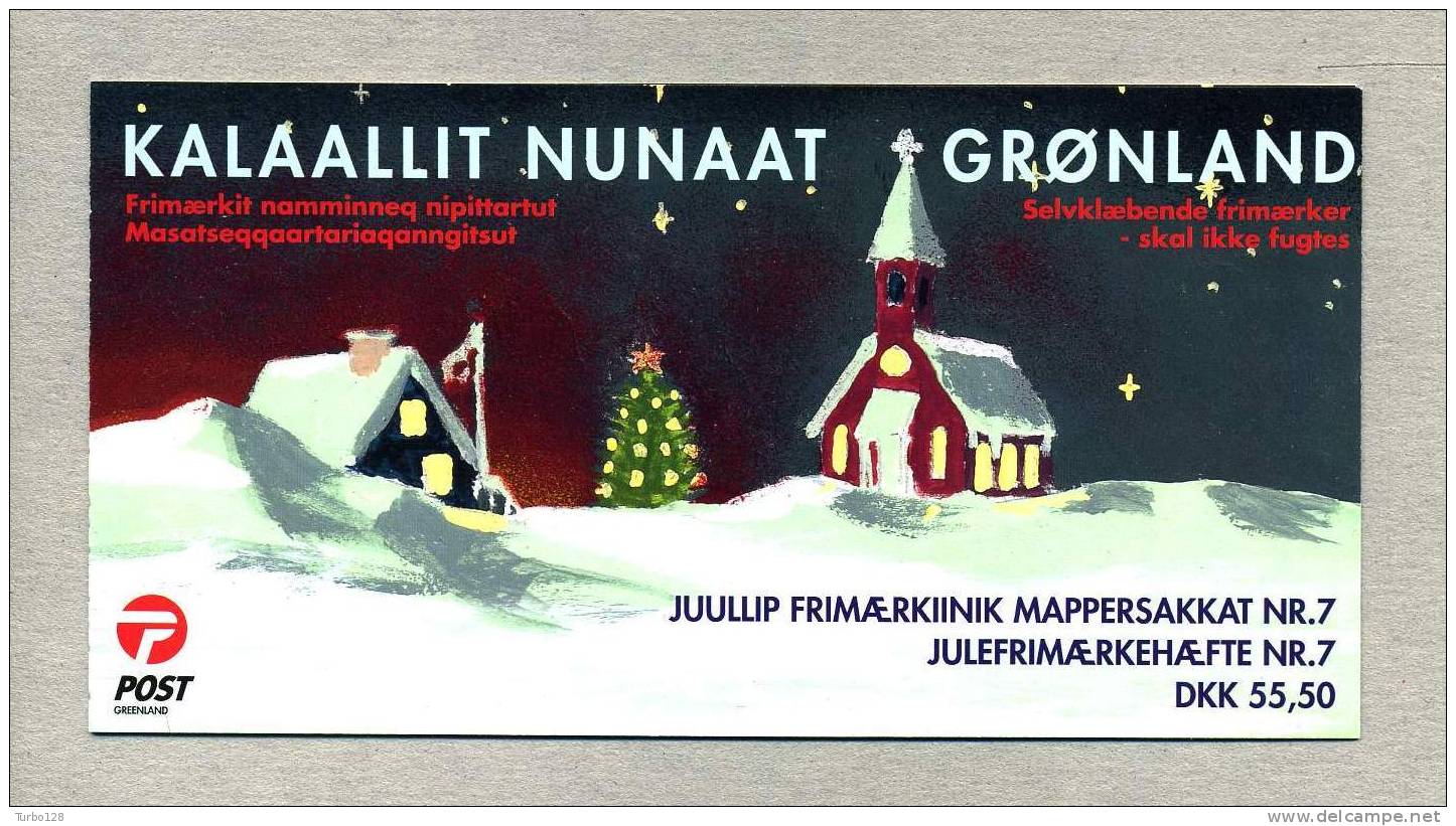 GROENLAND 2002 Carnet N° C370 ** Complet Neuf = MNH Superbe Cote: 27,50 € Noël Christmas Enfants Children - Markenheftchen