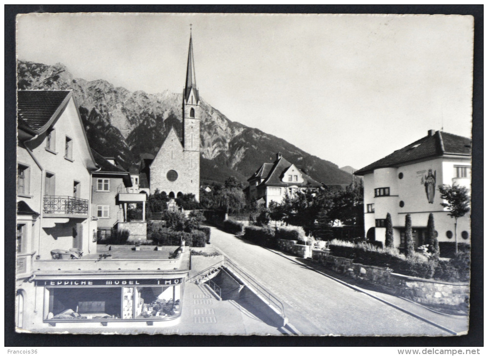 Liechtenstein - Schaan Laurenziuskirche - Back Is Blank - Liechtenstein