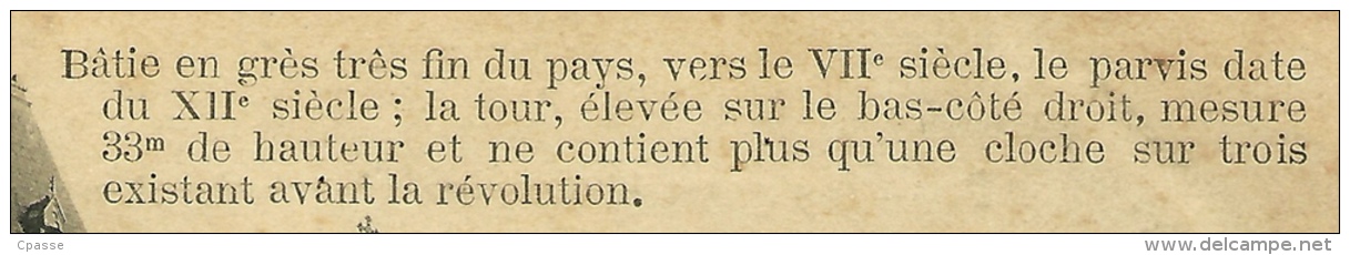 CPA 91 SAULX-Les-CHARTREUX Essonne - L' Eglise (commentaire Historique) ° Edition De L' Yvette - Andere & Zonder Classificatie