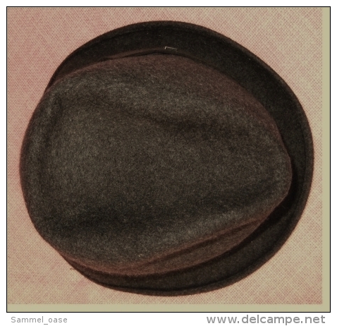 Bourrel Freres  Herren-Hut  ,  Chine Brutiss Impermeaple  ,  Aus Wolle  ,  Größe 55 Cm - Dunkelbraun - Sonstige & Ohne Zuordnung